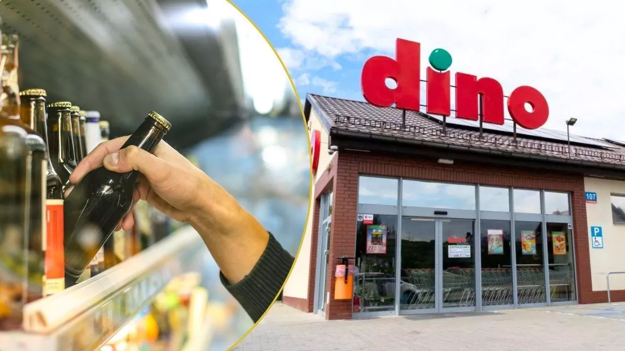 Dino odpala promocję piwa 6+6 gratis. I to bez limitów i aplikacji! (fot. Canva + Shutterstock)