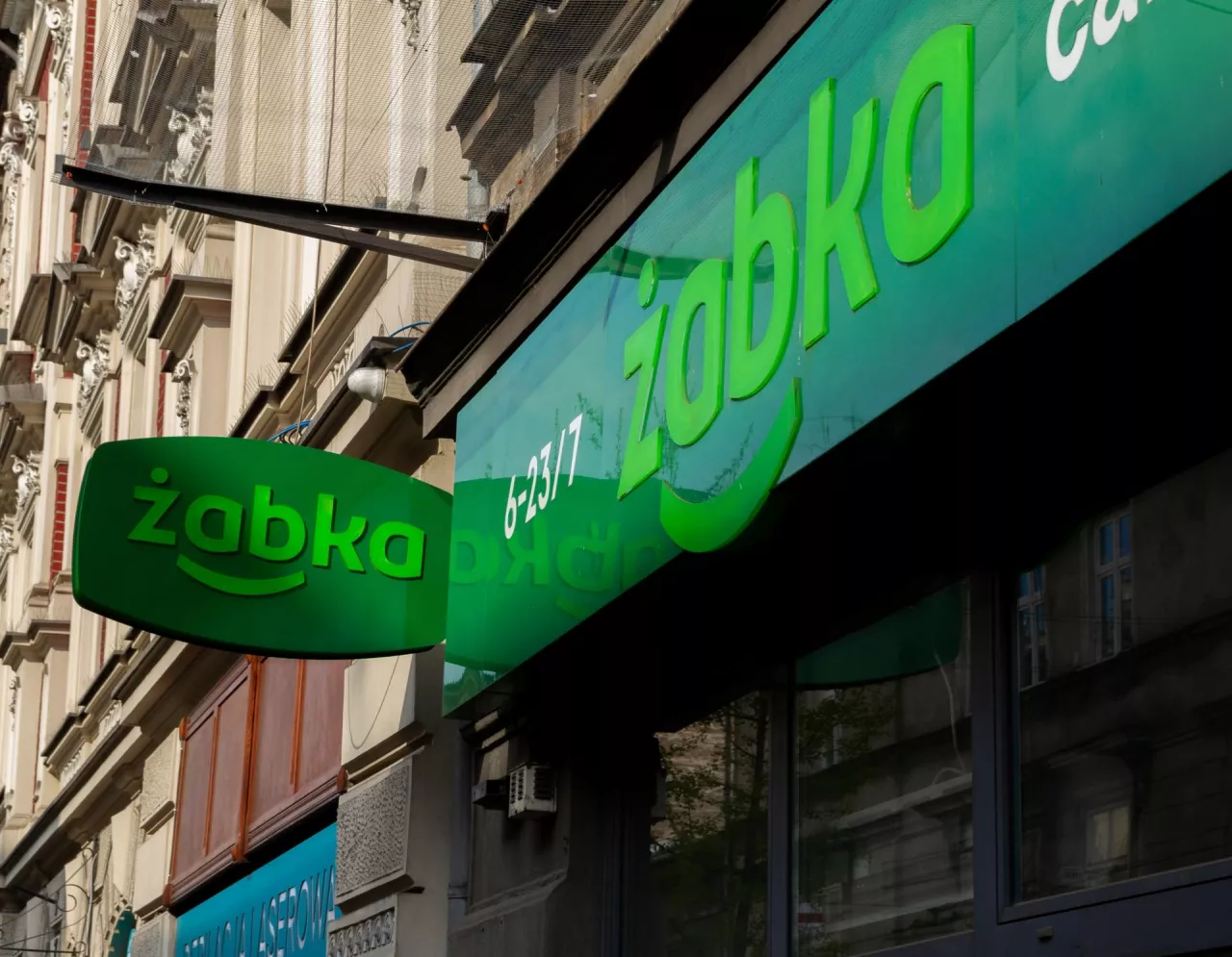 żabka, sklep, kraków