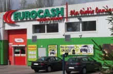 Na zdj. hala Eurocash Cash&amp;Carry w Łodzi