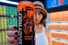 Napój energetyczny Crazy Wolf, marki własnej Kauflandu