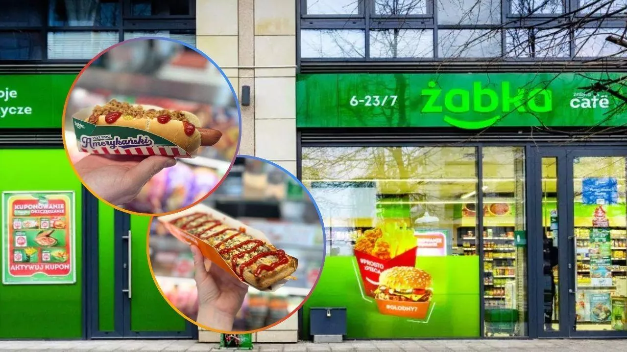 Żabka mocniej wchodzi w street food. Hot dogi z USA w 12 tys. sklepów. Znamy ceny (fot. Żabka + Shutterstock)