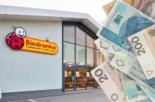 Ogromny zysk Biedronki za 2025 rok – ponad 3,6 mld zł. Gdzie trafią pieniądze? (fot. Biedronka + Canva)