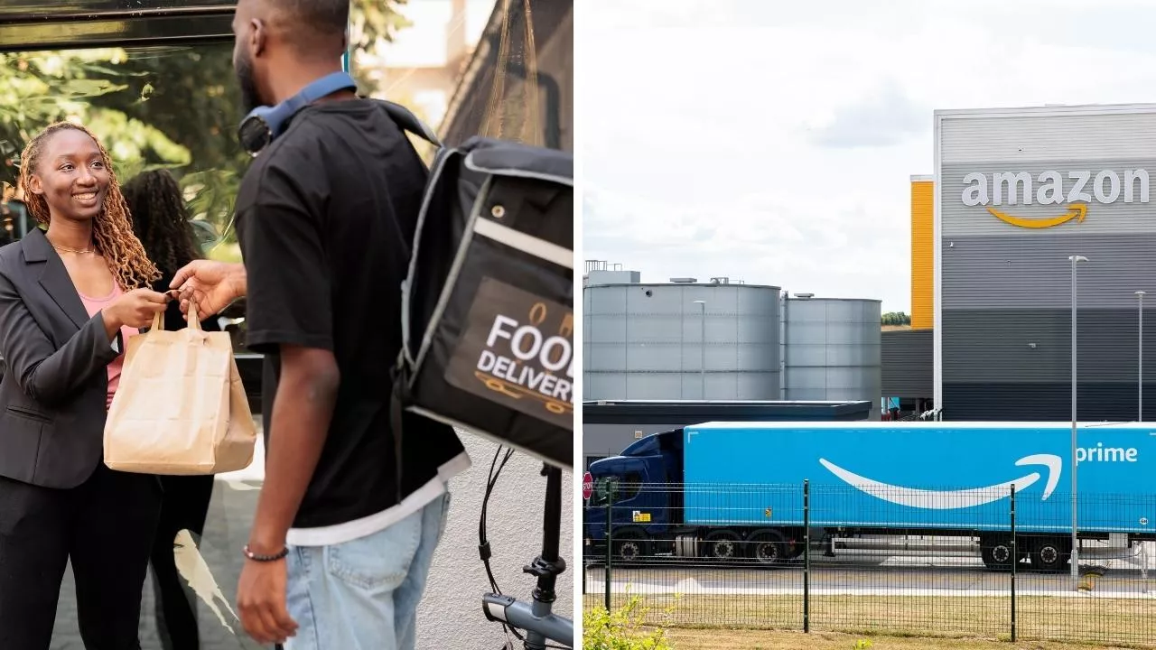 Amazon wprowadza usługę dostaw żywności do firm (fot. Shutterstock)