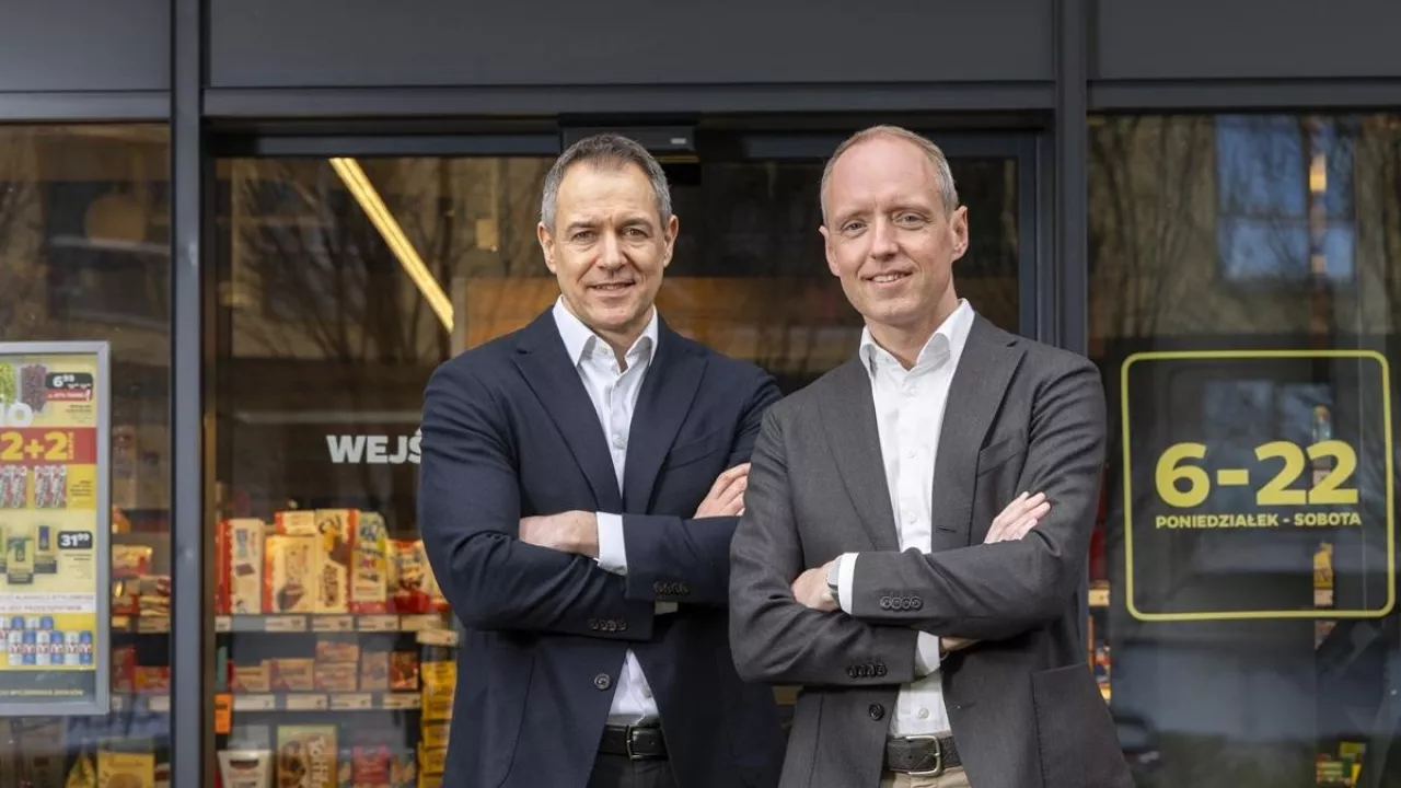 Brian Olesen, prezes Netto Polska i Anders Hagh, prezes Salling Group (fot. Piotr Waniorek/zelaznastudio.pl)