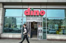 Supermarket sieci Dino przy ul. Kijowska 1 w Warszawie