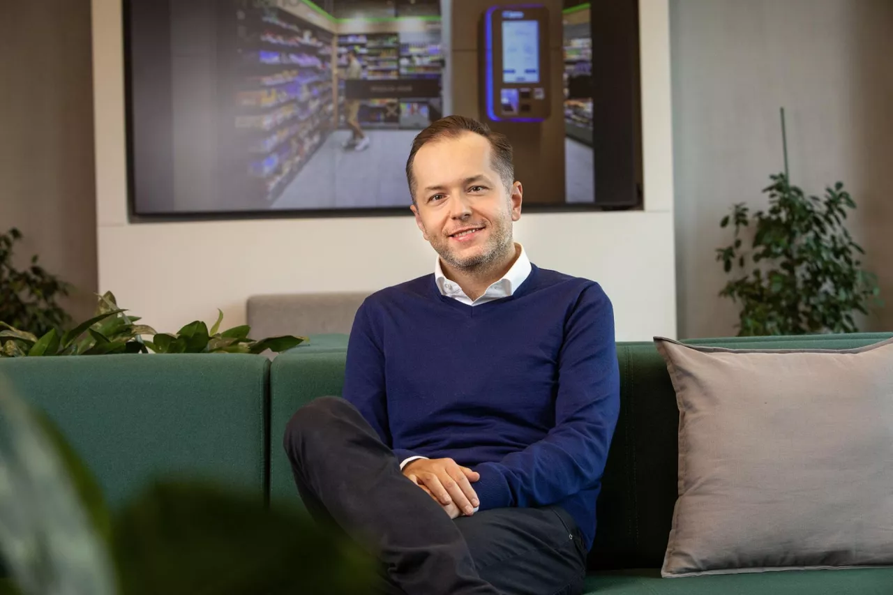 Tomasz Blicharski, przyszły szef Grupy Żabka, chce uczynić z niej lidera segmentu convenience w Europie (fot. Wojciech Robakowski)