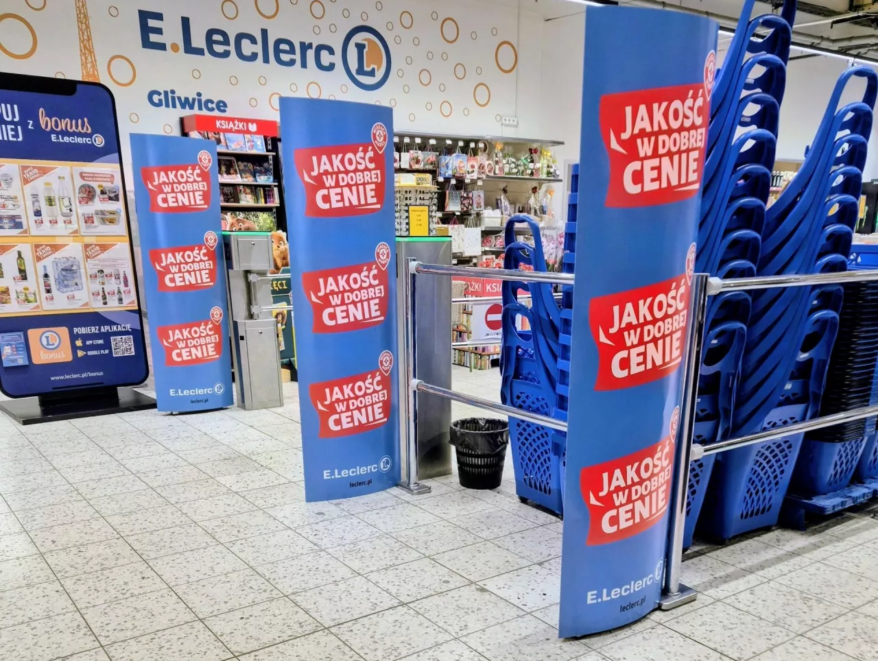 E.Leclerc stawia na głęboką transformację: Sukces nowego konceptu w Gliwicach (fot. E.Leclerc)