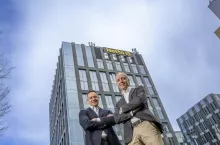 Brian Olesen, prezes Netto Polska i Anders Hagh, prezes Salling Group (fot. Piotr Waniorek/zelaznastudio.pl)