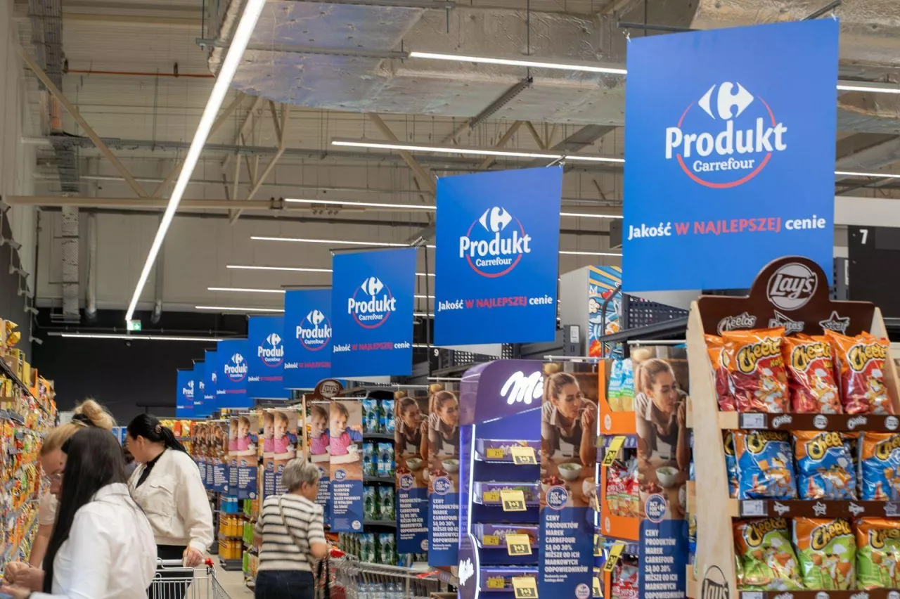 – Nowy hipermarket, który otwieramy w Comfy Park, jest najnowocześniejszym kompaktowym hipermarketem Carrefour w Polsce – zapewnia Tomasz Mikołajec, członek zarządu i dyrektor operacyjny Carrefour Polska. (fot. Carrefour Polska)