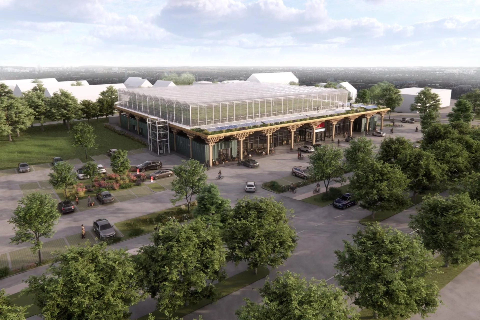 Ruszył supermarket z farmą na dachu. Tak może wyglądać handel przyszłości