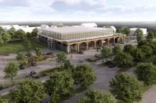 Rewe otworzyło supermarket z farmą na dachu w Berlinie (fot. Rewe)