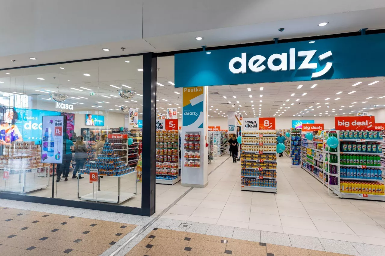 Na zdj. sklep sieci dyskontów Dealz (fot. Dealz)