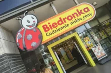Sklep sieci Biedronka w Warszawie