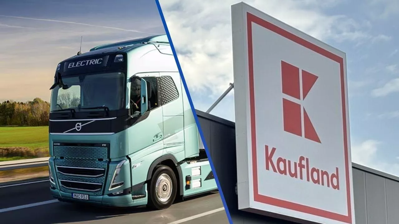 Zielona rewolucja w Kauflandzie trwa (fot. Volvo + Shutterstock)
