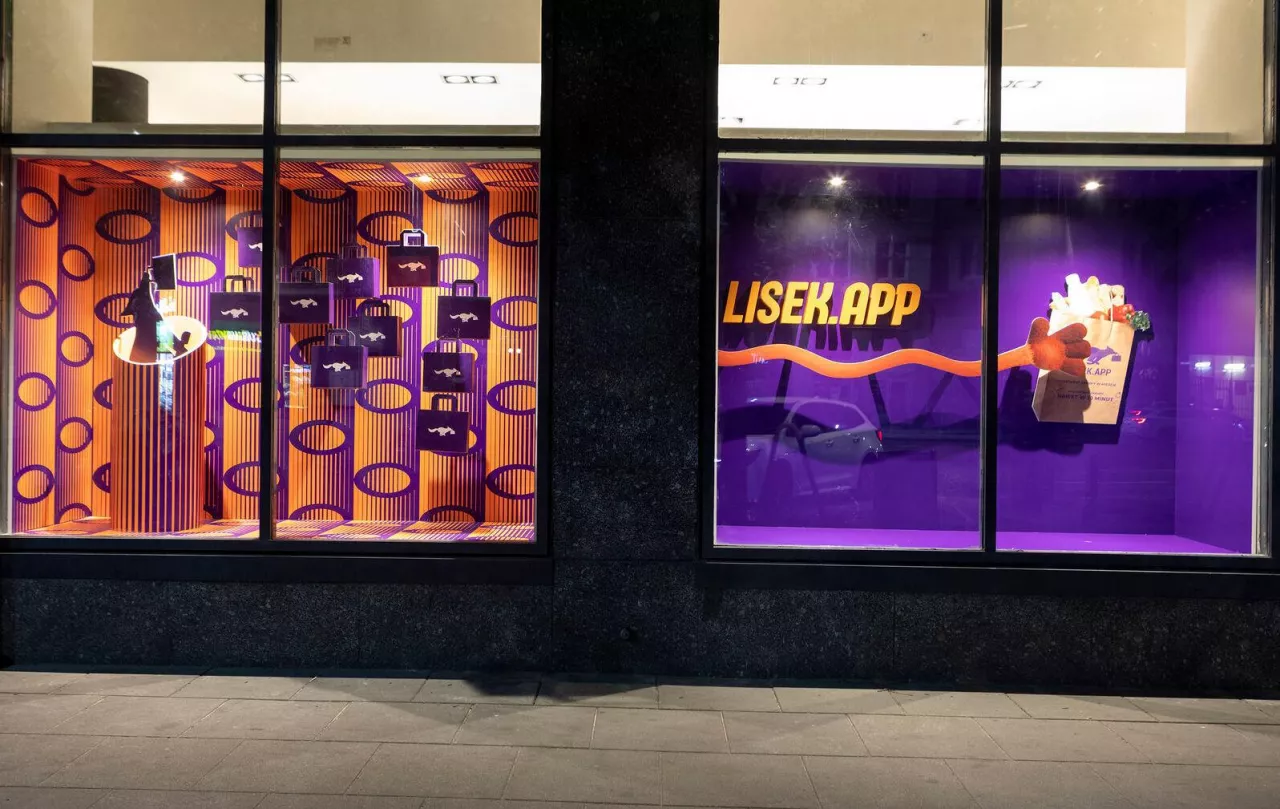 Dark store Lisek.App w Warszawie (Źródło: LinkedIn/Lisek.App)