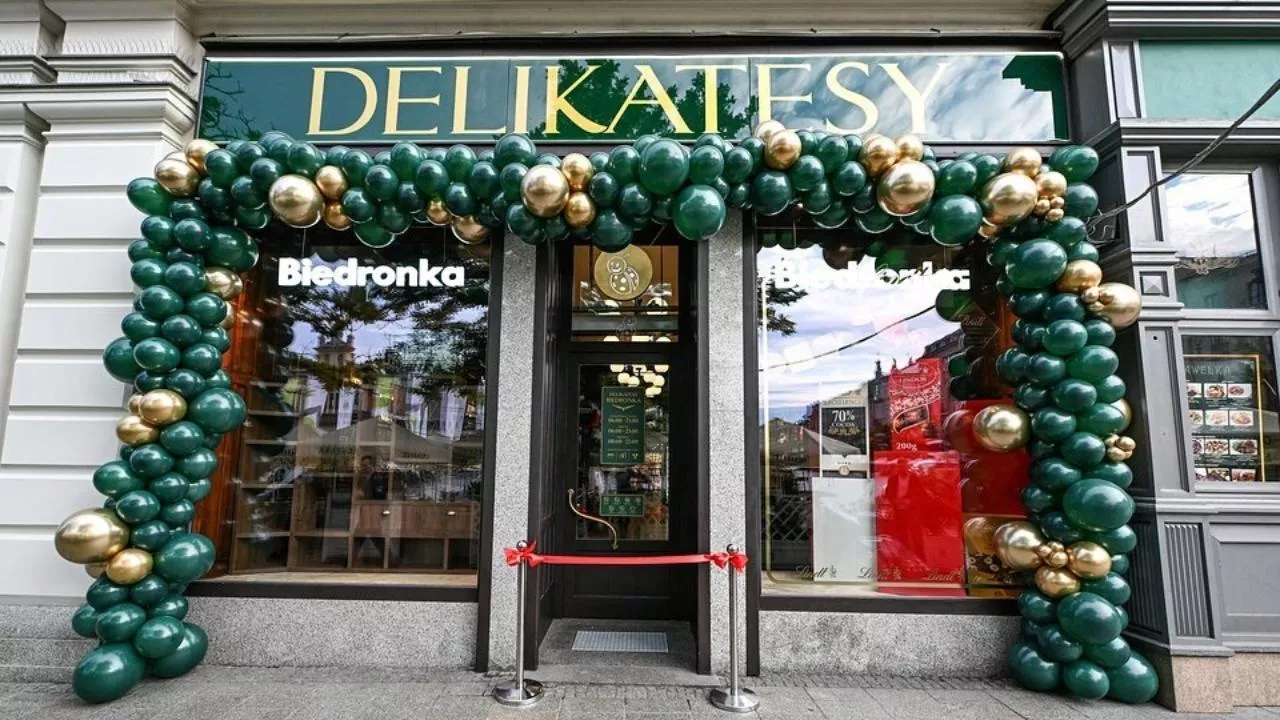 Biedronka otwiera sklep w pałacu. Krakowski rynek ma nową delikatesową "wizytówkę"