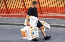 42‑latek ukradł ze sklepu 1800 rolek papieru toaletowego (fot. Policja)