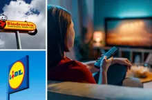 Lidl wydał w maju 2026 r. 124,5 mln zł na reklamę TV, a Biedronka niemal 61 mln zł (fot. Shutterstock)