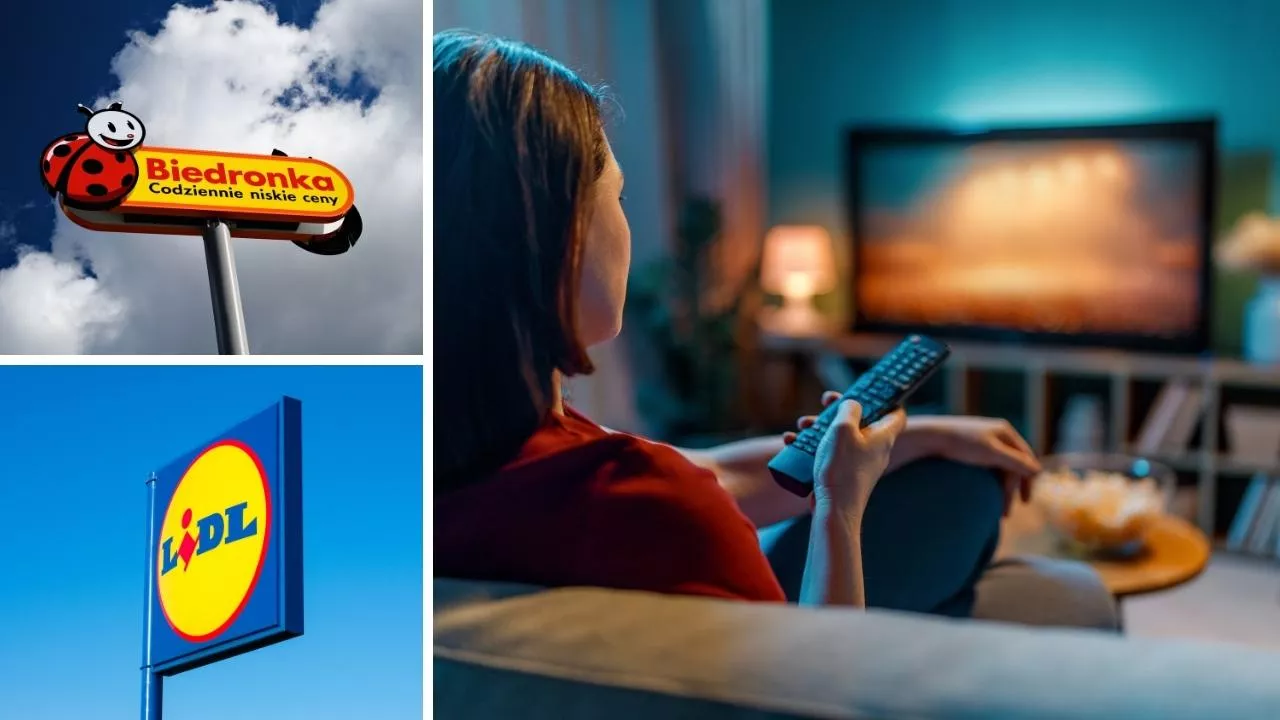 Lidl wydał w maju 2026 r. 124,5 mln zł na reklamę TV, a Biedronka niemal 61 mln zł (fot. Shutterstock)