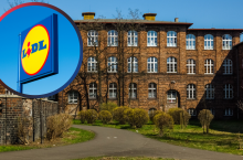 Ceglany Lidl powstaje przy kultowym Nikiszowcu (fot. Shutterstock)