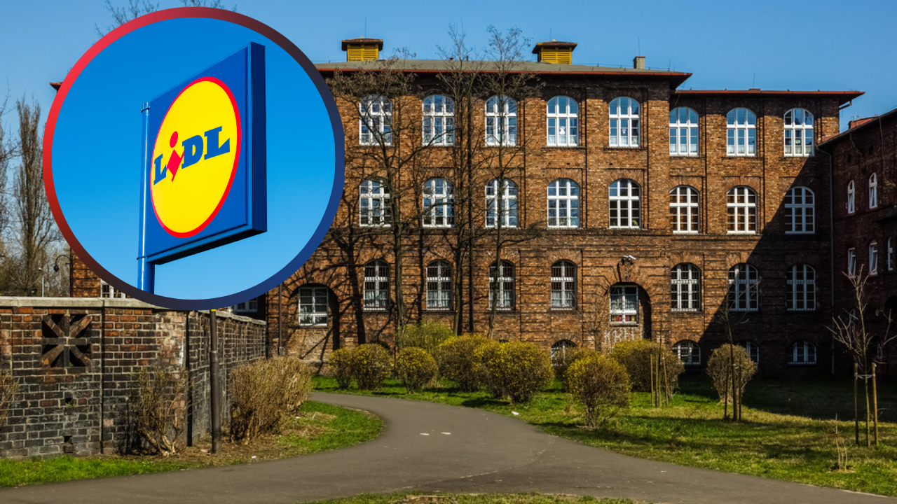 Ceglany Lidl powstaje przy kultowym Nikiszowcu (fot. Shutterstock)