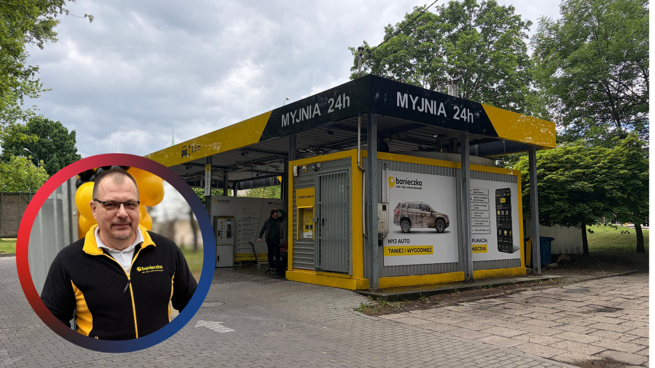 Banieczka celuje w 30 mln zł obrotu. Ponad 100 myjni i ekologiczna rewolucja [WYWIAD]