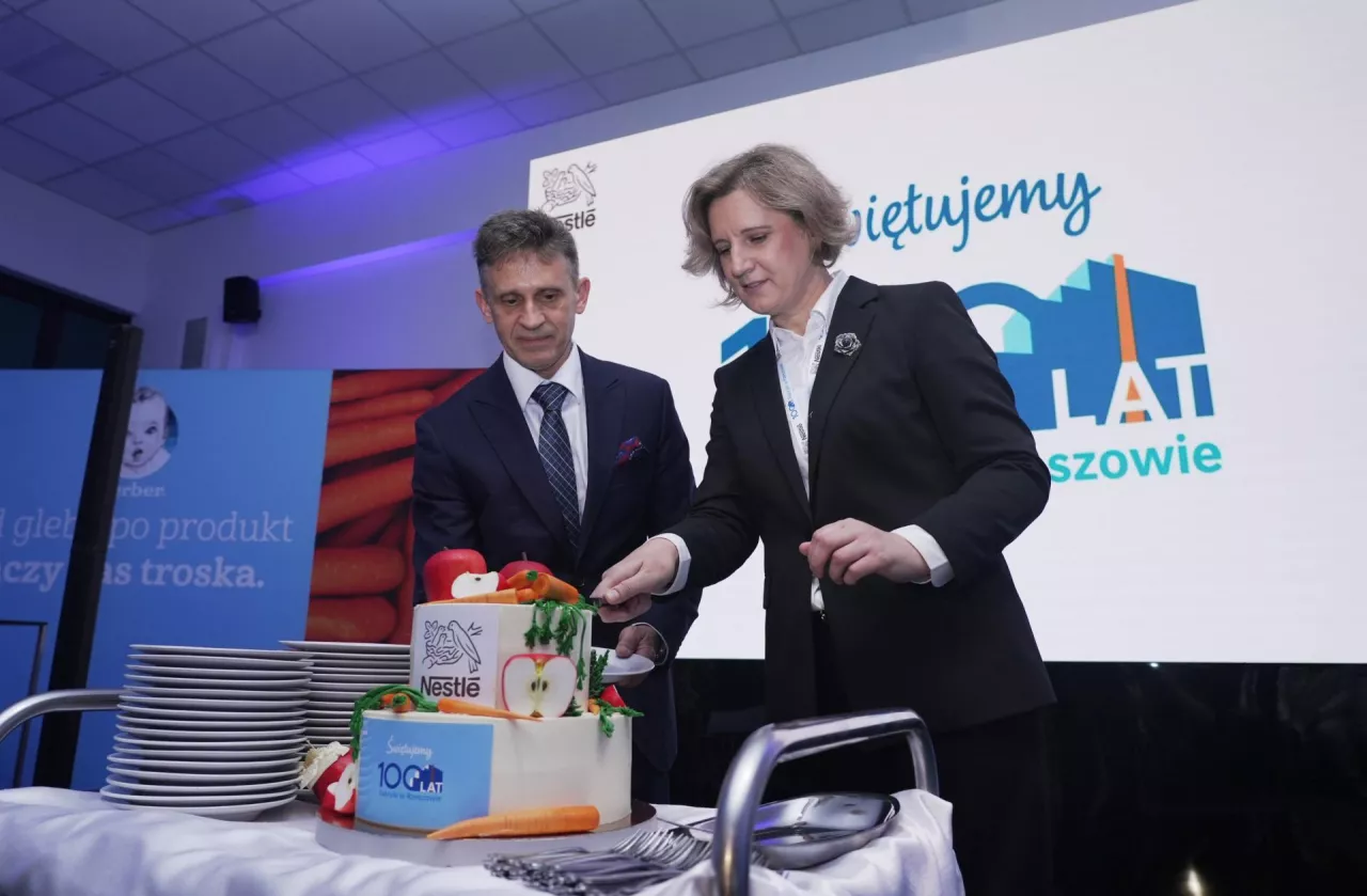 Stulecie fabryki Nestle w Rzeszowie (fot. Pap)