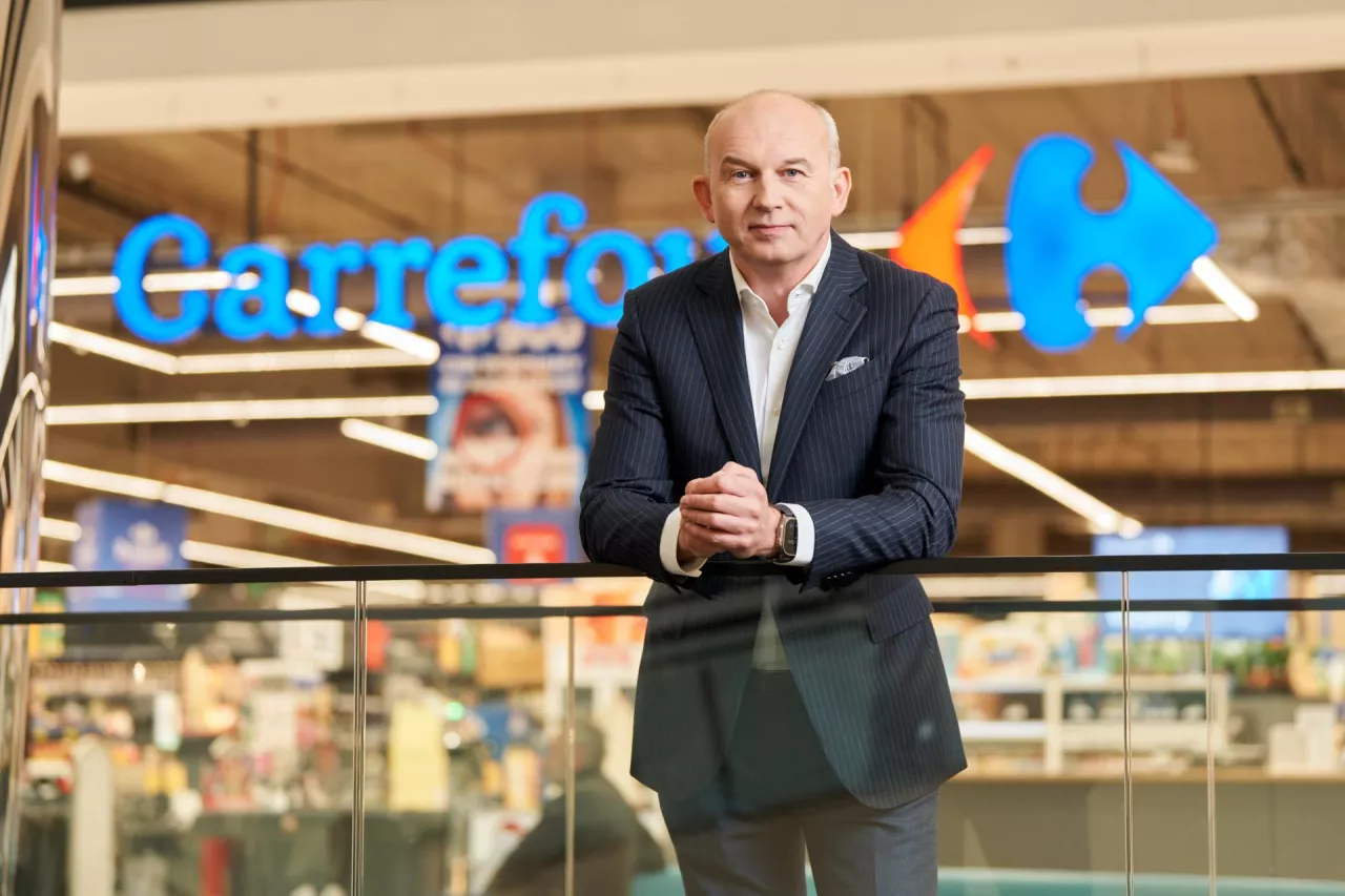 Tomasz Waligórski, prezes Carrefour Polska (fot. Mariusz Szachowski)