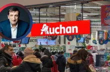Na zdjęciu Guillaume Darrasse, dyrektor generalny Auchan