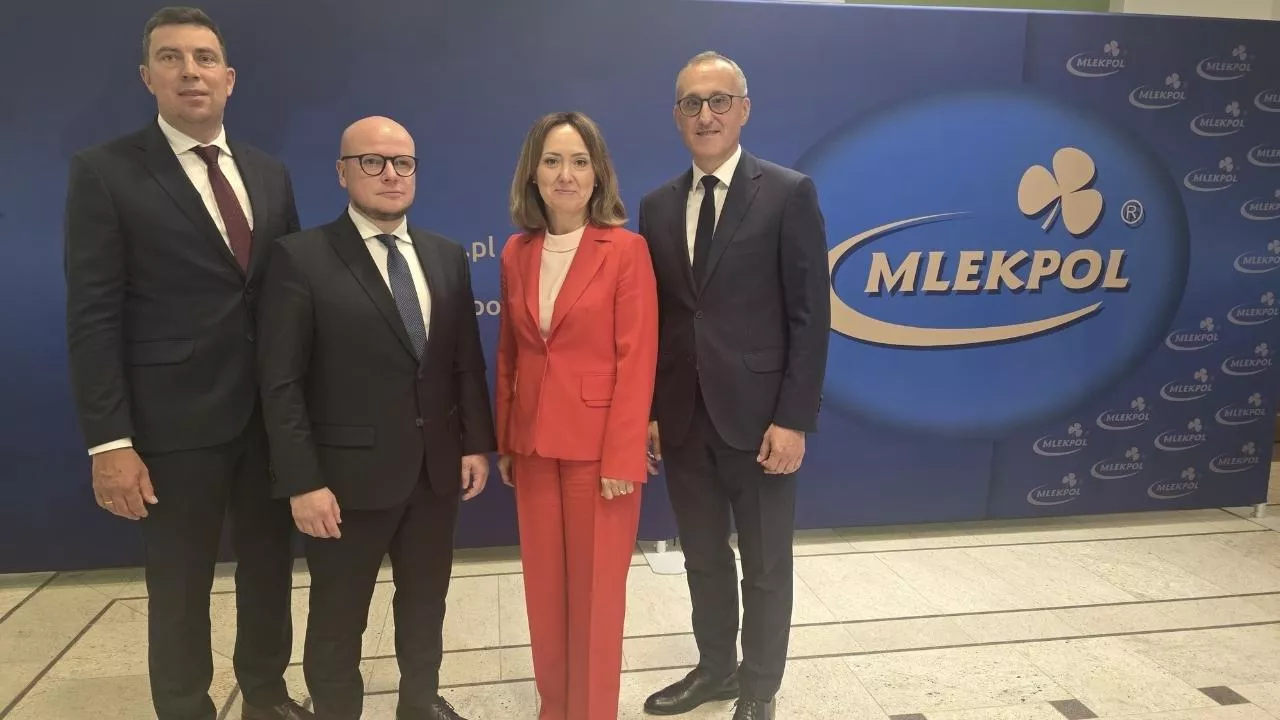 Spółdzielnia Mleczarska Mlekpol podsumowała 2025 rok (fot. mat. prasowe)