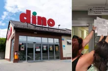Zwolnienia pracownic za strajk w Dino? OPZZ idzie do sądu i inspekcji pracy (Fot. Shutterstock + OPZZ Konfederacja Pracy w Handlu)