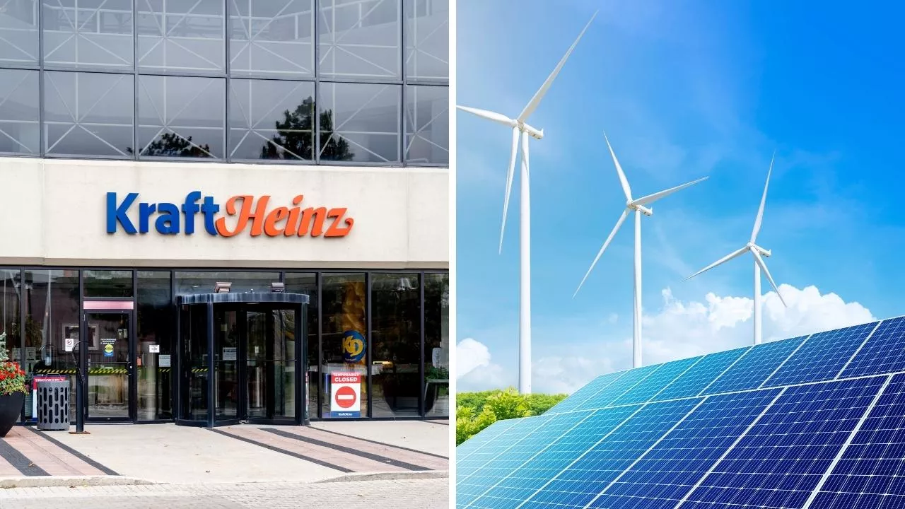 Europejskie fabryki Kraft Heinz przeszły w 100% na zieloną energię elektryczną (fot. Shutterstock)
