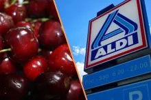 Aldi obniża cenę na czereśnie (fot. Shutterstock + Pixabay)