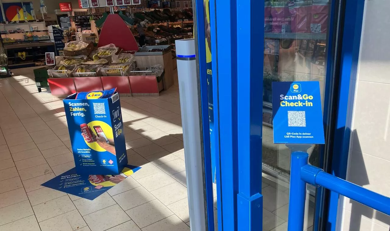 Lidl uczy klientów korzystania z usługi Scan &amp; Go