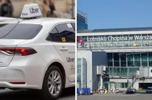 Uber uruchamia kioski ”Tap to Ride” na Lotnisku Chopina (fot. Shutterstock)