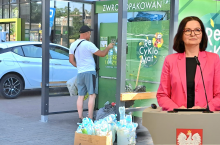 Przez pół roku pełnego funkcjonowania systemu kaucyjnego Polacy zwrócili już 2,3 mld opakowań - informuje wiceministra klimatu i środowiska Anita Sowińska (fot. Wiadomoscihandlowe/MKiŚ)