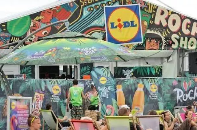Lidl ponownie otworzył sklep na Pol‘and‘Rock. Będzie działał całą dobę przez pięć dni