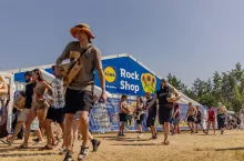 Sklep Lidl na festiwalu Pol‘and‘rock (fot. materiały prasowe)