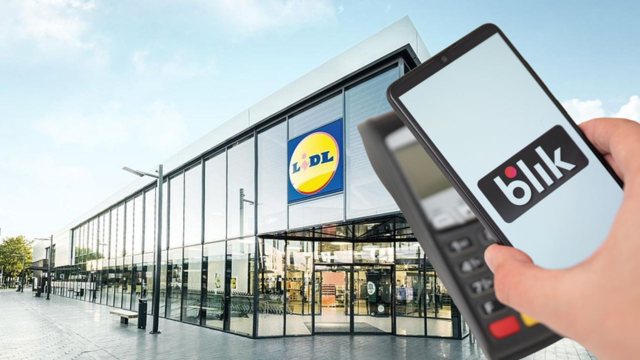 Pierwsza transakcja zbliżeniowym Blikiem na iOS została zrealizowana z sklepie Lidl (fot. Shutterstock/Canva)