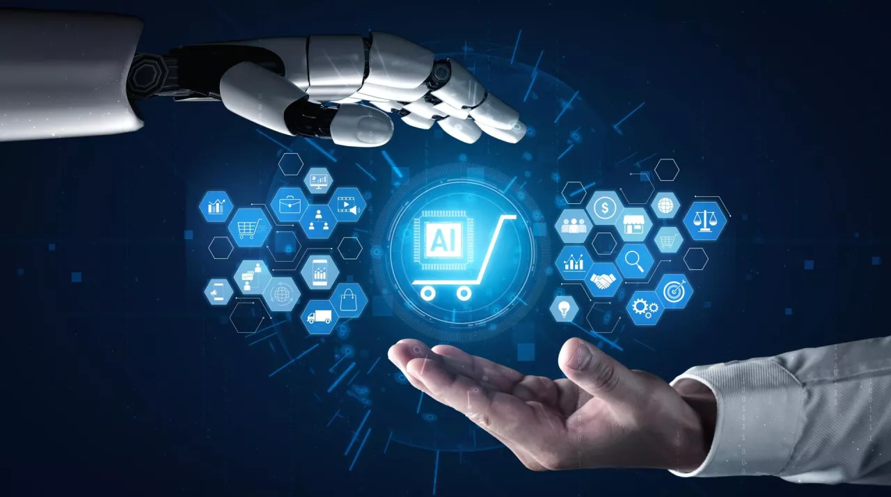To AI decyduje, co trafia do koszyka? Nowy raport pokazuje rosnącą rolę chatbotów (fot. Shutterstock)