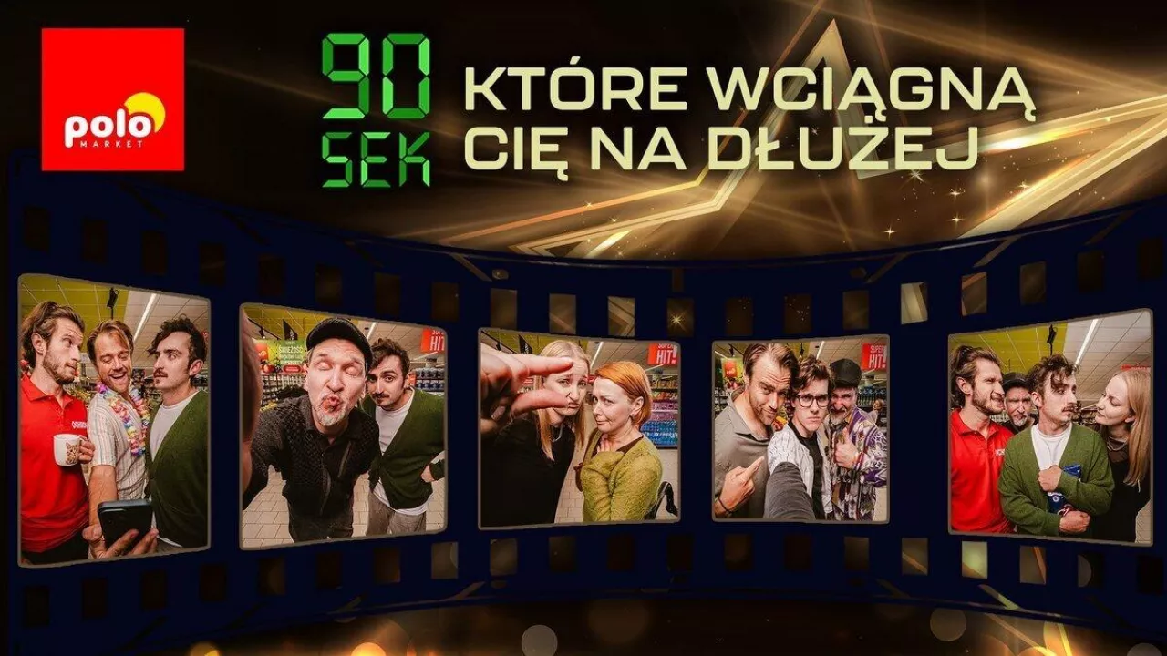 Polomarket edukuje klientów o systemie kaucyjnym. Stworzył serial ”90 sekund”. (Fot. Polomarket)
