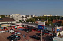 Park handlowy Kossaka w Bydgoszczy nie wygląda już tak jak na tym zdjęciu, obiekt poważnie ucierpiał w pożarze (fot. Newgate Investment)