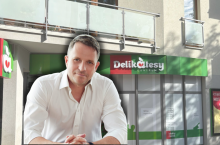 Tomasz Polański, członek zarządu Grupy Eurocash, komentuje zmiany w sieci Delikatesy Centrum (fot. Grupa Eurocash)