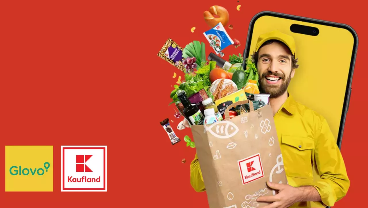 Kaufland stawia na dostawy. Liczba marketów w Glovo wzrosła o 36 proc. (fot. mat. prasowe)