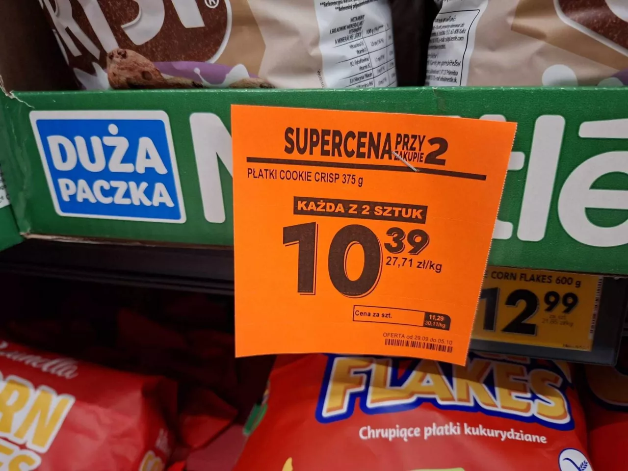Cenówki w Biedronce (fot. Pj)
