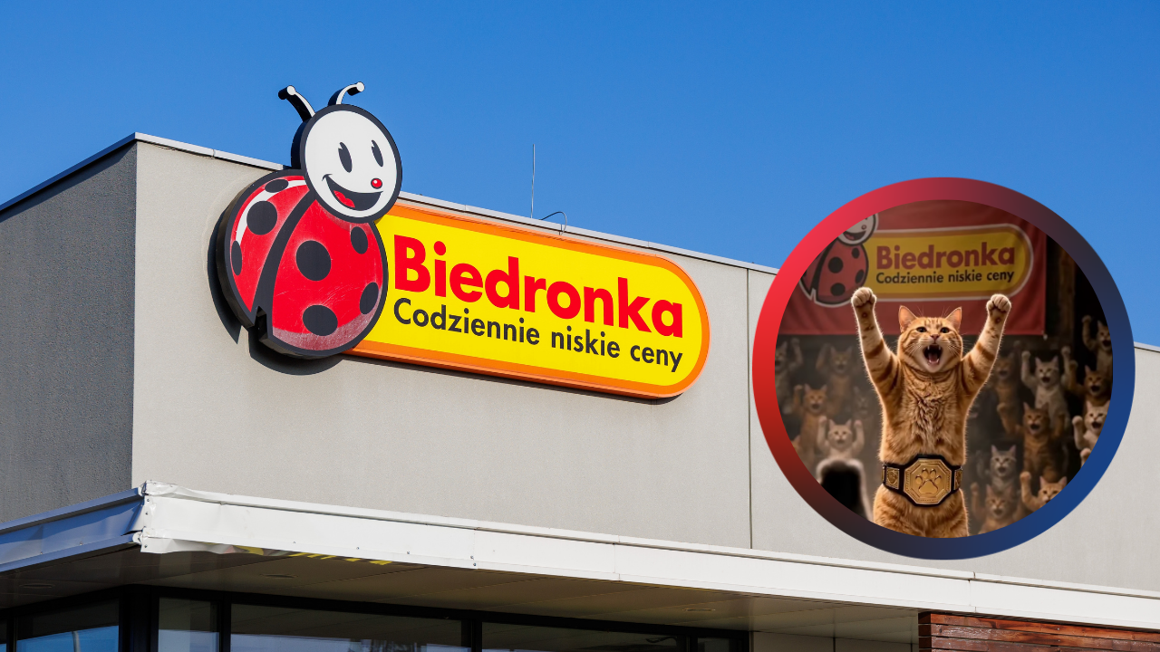 Biedronka testuje miniseriale AI. Kot Sebastian w reklamie (fot. Shutterstock/materiały prasowe)