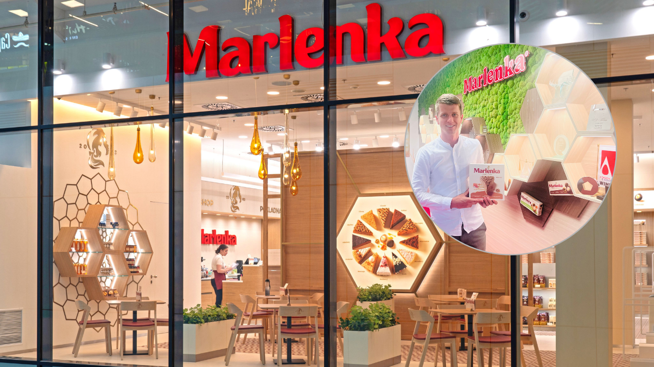 Libor Matúš, dyrektor sprzedaży Marlenka International s.r.o., opowiada o nowym koncepcie firmy (fot. Marlenka International)