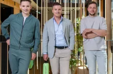 W środku Martin Murray, założyciel i CEO Waterdrop (fot. Mat. Prasowe)