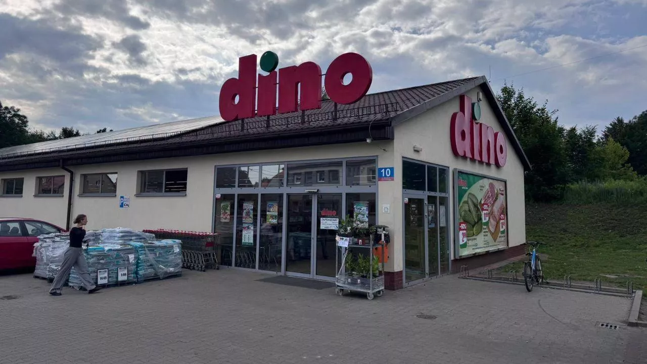 Sklep sieci Dino (fot. OPZZ Konfederacja w Handlu)