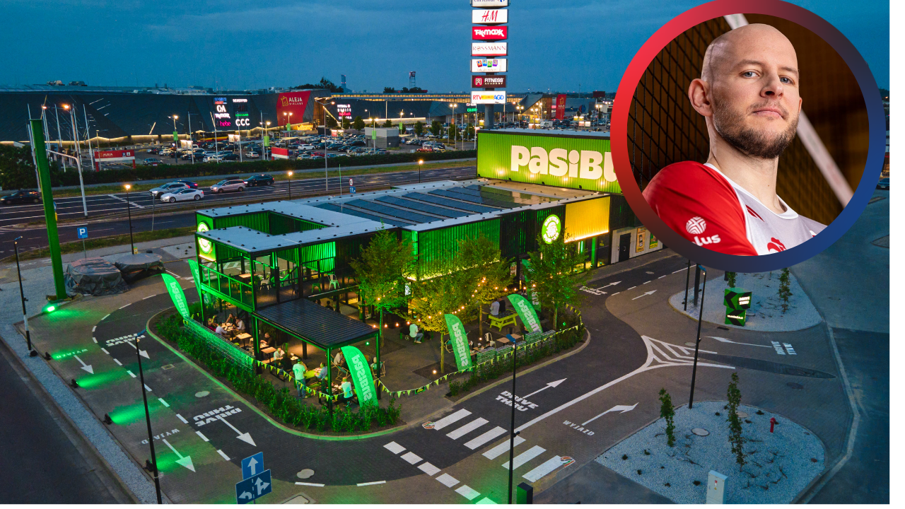 Kurki w Pasibusie. Znany siatkarz ambasadorem nowej oferty sieci fast food